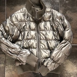 The North Face 600 down fill puffer bomber jacket